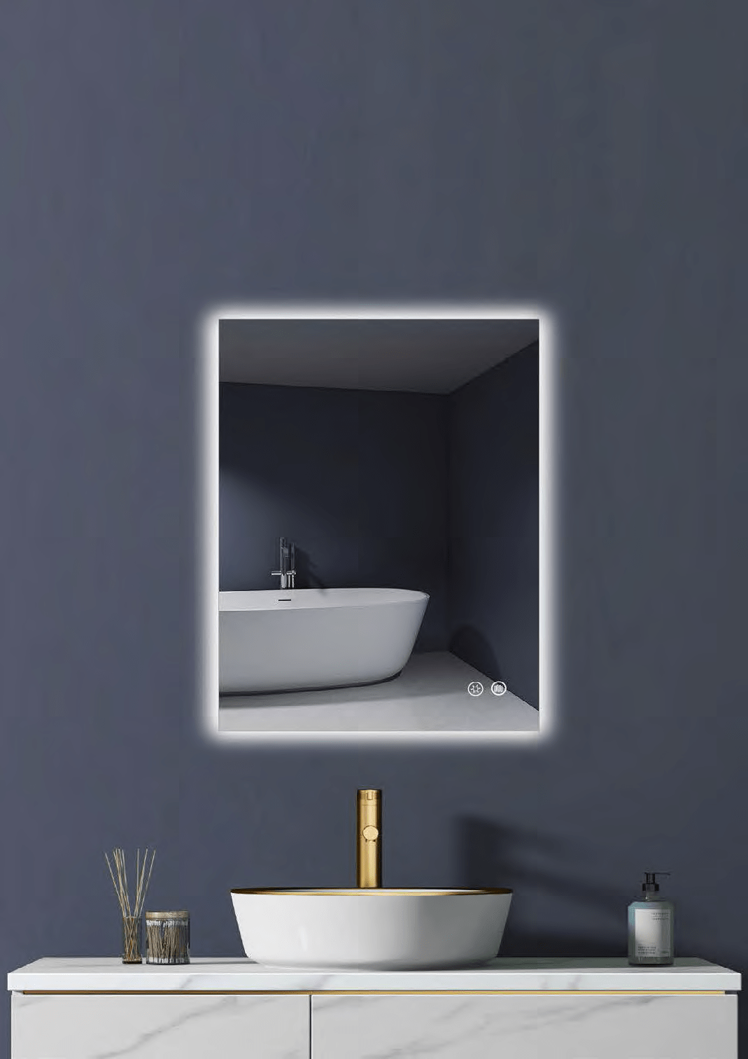 My Store Miroir Infinite Miroir LED 20"